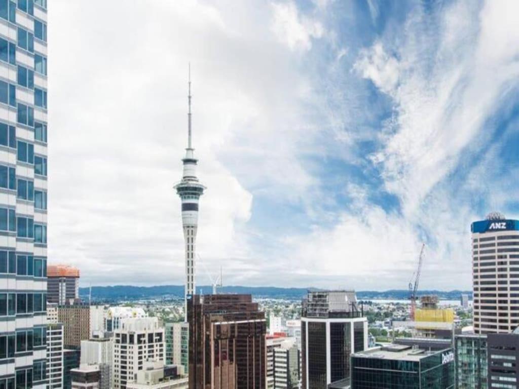 Luxury 2Br Apt In Cbd Pool, Gym, Prime Spot Auckland Eksteriør billede
